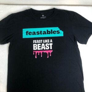 Mr. Beast Shirt WOMEN’S Black Feastables Bar Limited Edition Graphic Size Large